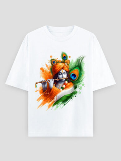 ZantTee Krishna Janmashtami Graphic Design T-Shirt