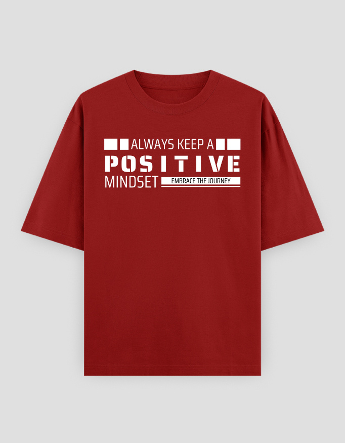 ZanyTee Positive Mindset Graphic Design Men's T-Shirt - Image 6