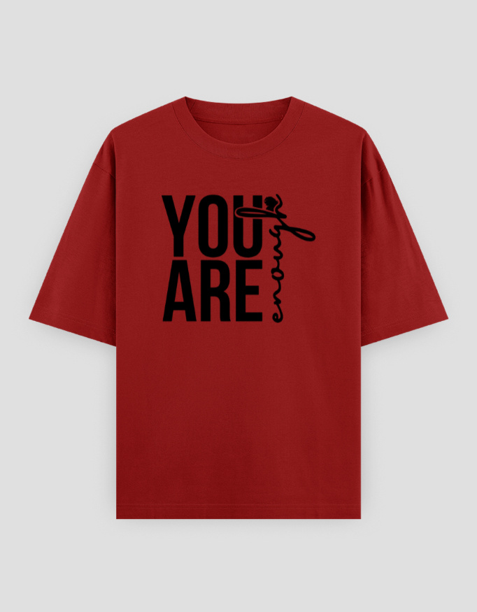ZanyTee Your are Enough Graphic Design Men's T-Shirt - Image 5