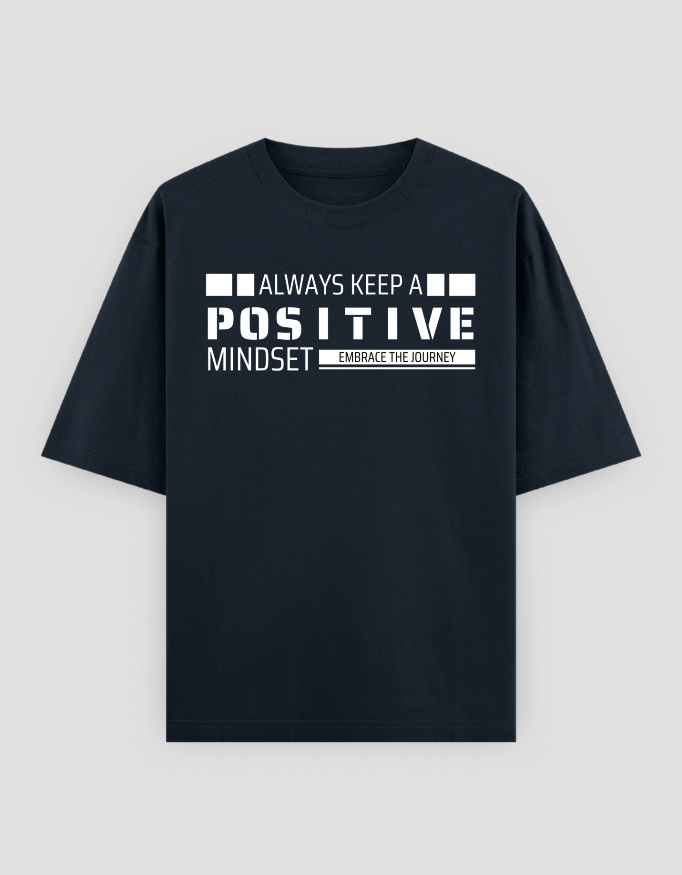 ZanyTee Positive Mindset Graphic Design Men's T-Shirt - Image 10