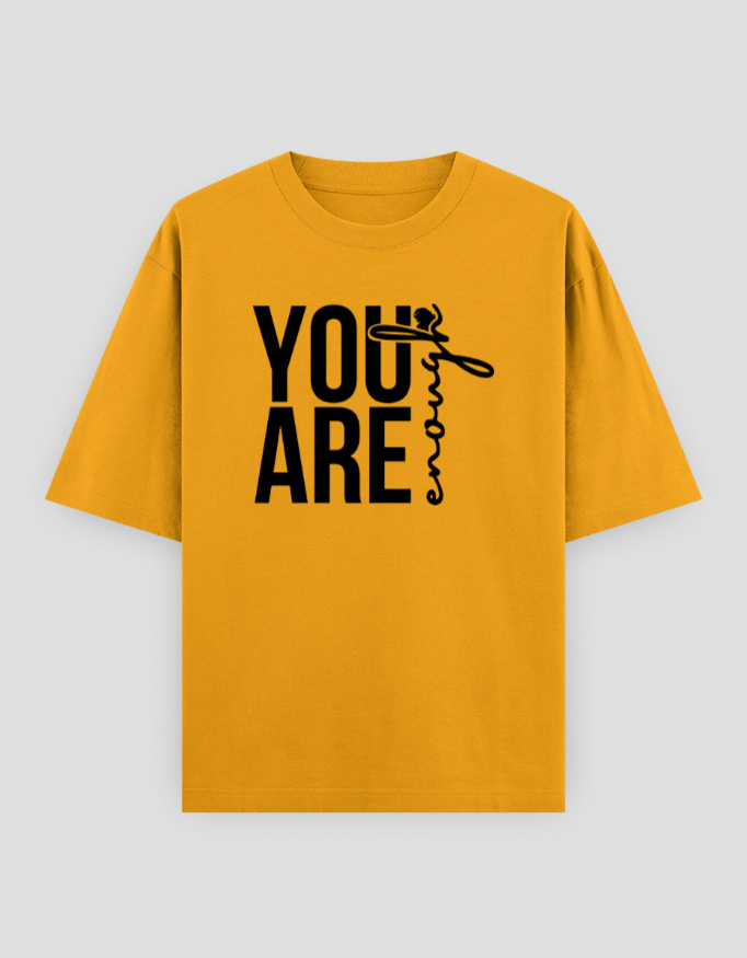 ZanyTee Your are Enough Graphic Design Men's T-Shirt - Image 6