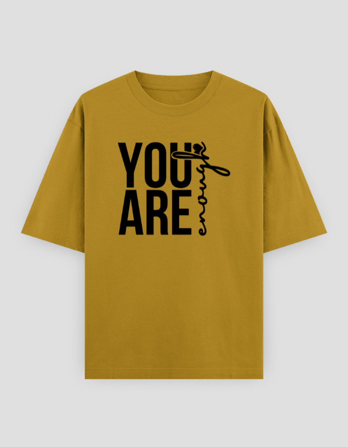 ZanyTee Your are Enough Graphic Design Men's T-Shirt - Image 7