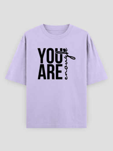 ZanyTee Your are Enough Graphic Design Men's T-Shirt