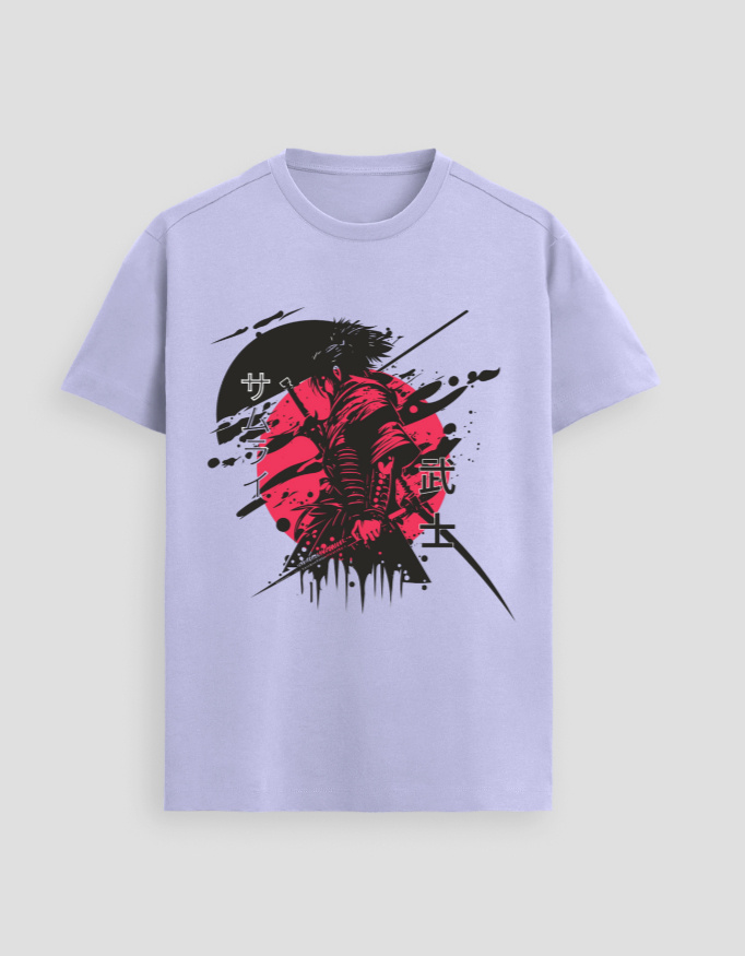 ZanyTee Samurai Graphic Design Men's T-Shirt - Image 3