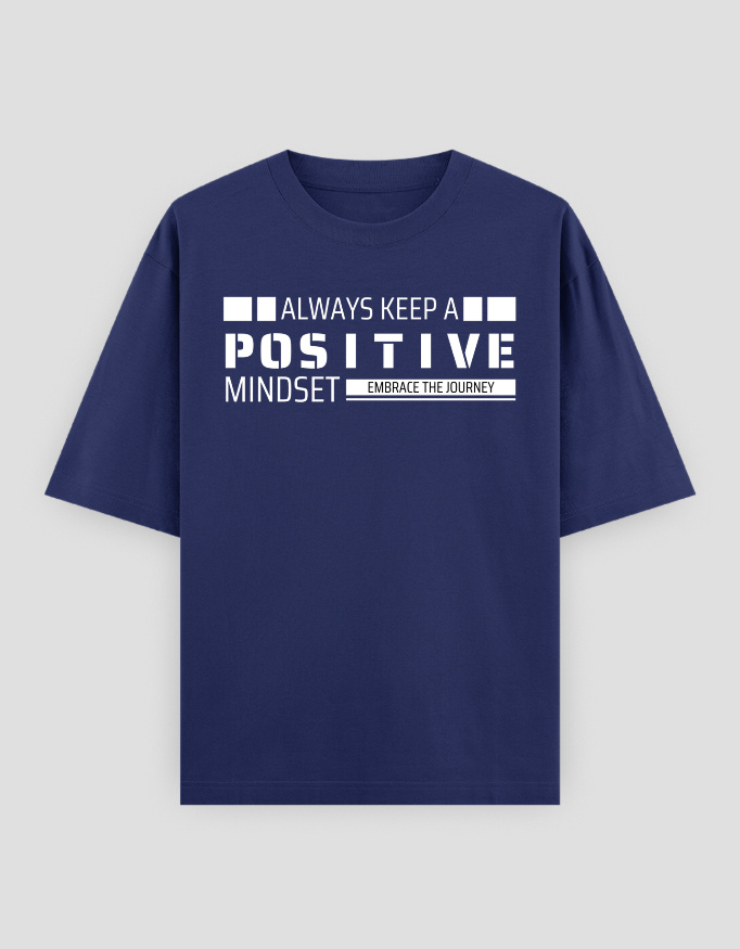 ZanyTee Positive Mindset Graphic Design Men's T-Shirt - Image 7