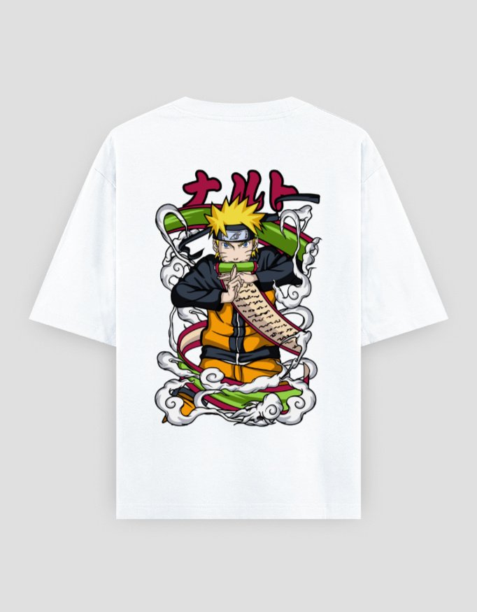 ZanyTee Naruto Jutsu Scroll Anime Graphic T-Shirt - Image 11