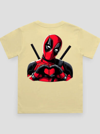 ZanyTee Deadpool Front/Back Kids T-Shirt
