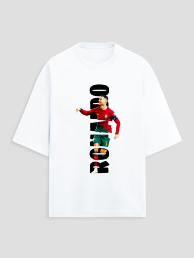 ZanyTee RonaldoRush Vertical Legend Graphic Men's T-Shirt