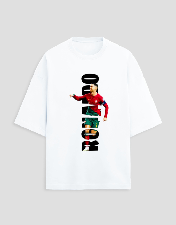 ZanyTee RonaldoRush Vertical Legend Graphic Men's T-Shirt