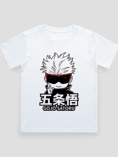 ZanyTee Gojo Satoru Anime Graphic Kids T-Shirt