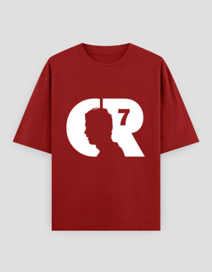 ZanyTee GOAT Mode CR7 Shadow Graphic Men's T-Shirt - Image 9