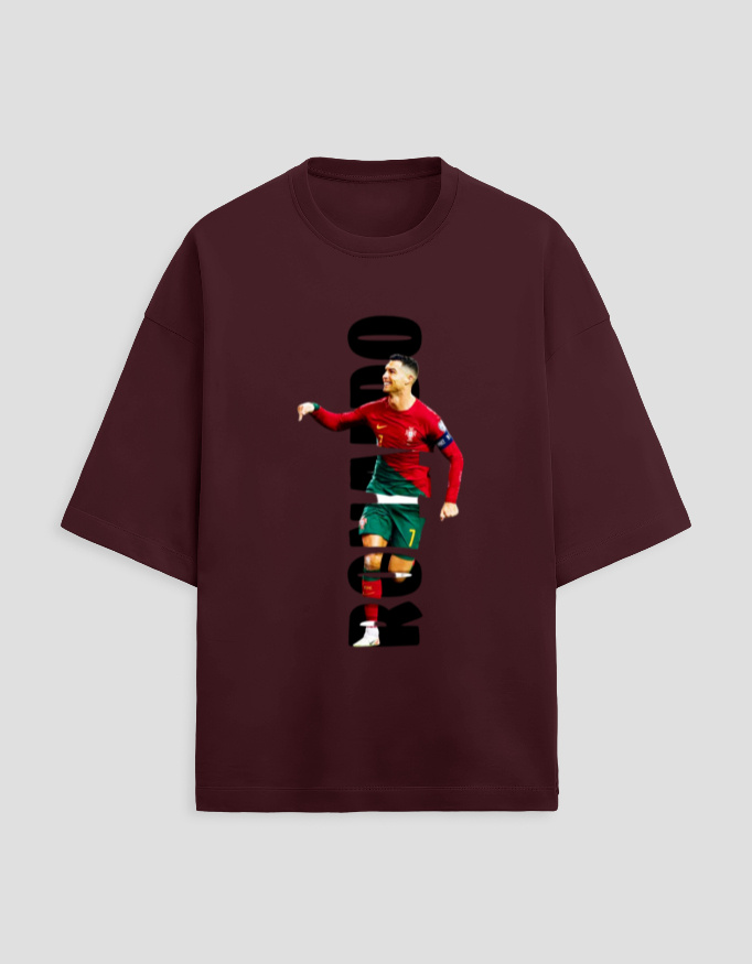 ZanyTee RonaldoRush Vertical Legend Graphic Men's T-Shirt - Image 6