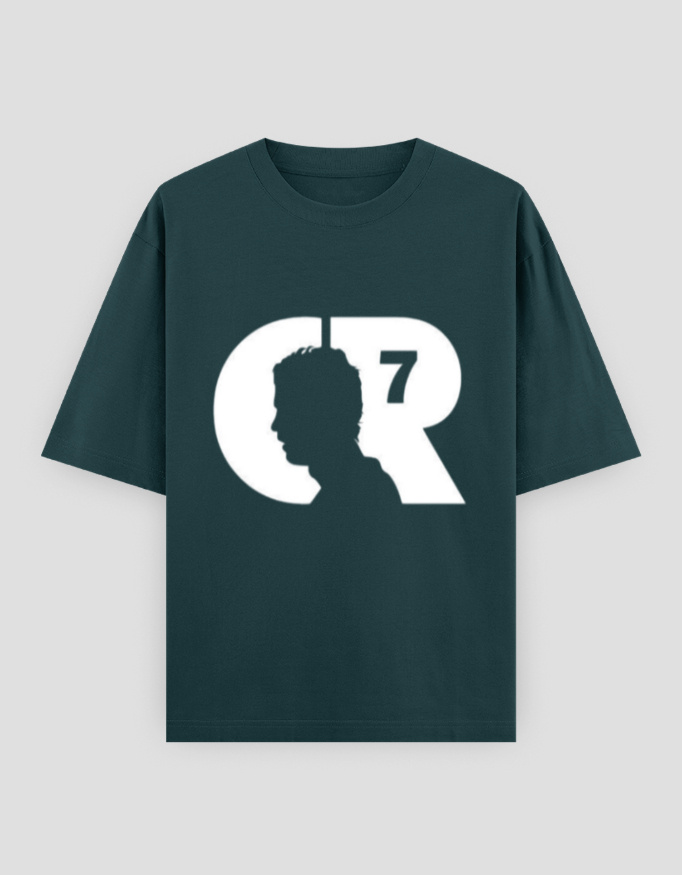 ZanyTee GOAT Mode CR7 Shadow Graphic Men's T-Shirt - Image 5