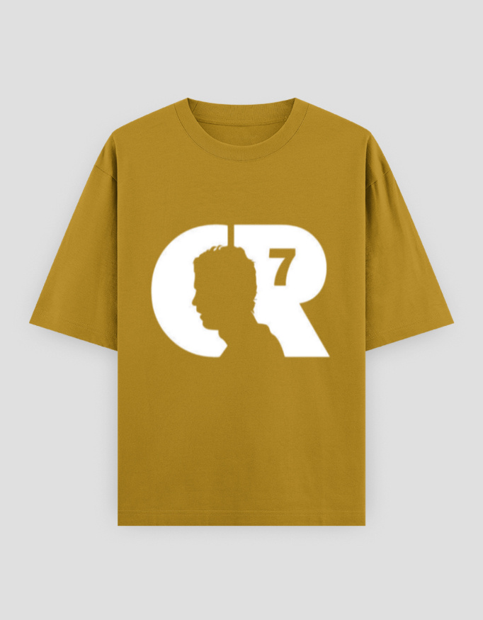 ZanyTee GOAT Mode CR7 Shadow Graphic Men's T-Shirt - Image 3