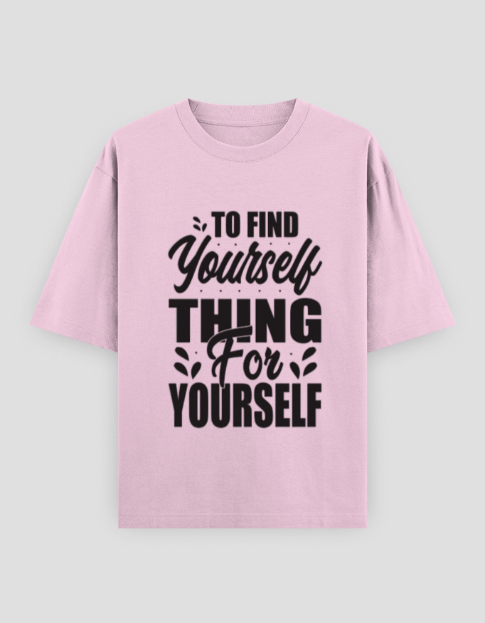 ZanyTee Think for Yourself Inspirational Typography T-Shirt - Image 7