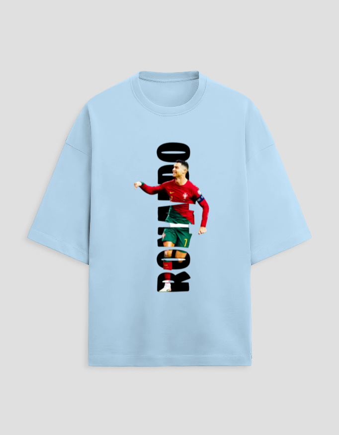 ZanyTee RonaldoRush Vertical Legend Graphic Men's T-Shirt - Image 4