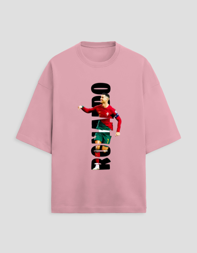 ZanyTee RonaldoRush Vertical Legend Graphic Men's T-Shirt - Image 3