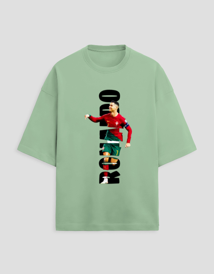 ZanyTee RonaldoRush Vertical Legend Graphic Men's T-Shirt - Image 2